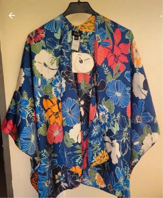 Kimono Sfera floral talla única