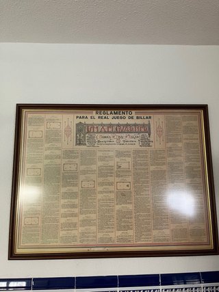 Mesa de billar francés