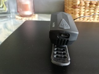 Faro y luz trasera para bicicleta