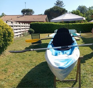 Kayak 2 plazas Perception Gemini + 2 Remos