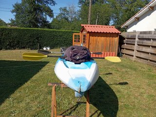 Kayak 2 plazas Perception Gemini + 2 Remos