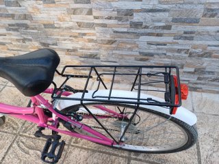 Bicicleta Up Ride Rosa con Cesta