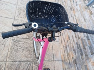 Bicicleta Up Ride Rosa con Cesta