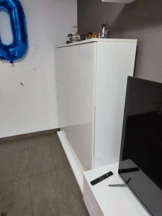 Conjunto de salón moderno blanco