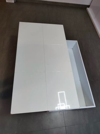 Conjunto de salón moderno blanco