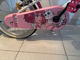 Bicicleta infantil Btwin rosa