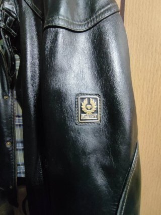 Chaqueta Cuero Belstaff original