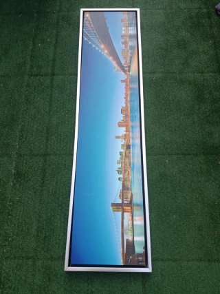 Cuadro Moderno Puente y Ciudad