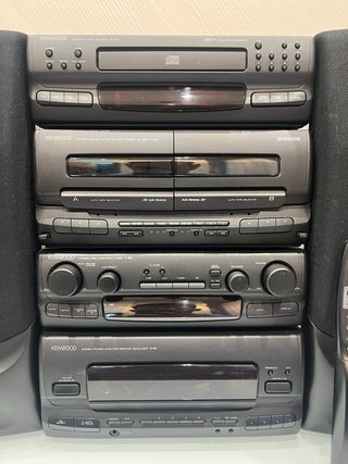 Equipo de música Kenwood con CD y radio