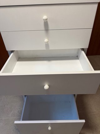 Urge Cómoda 5 cajones blanca madera