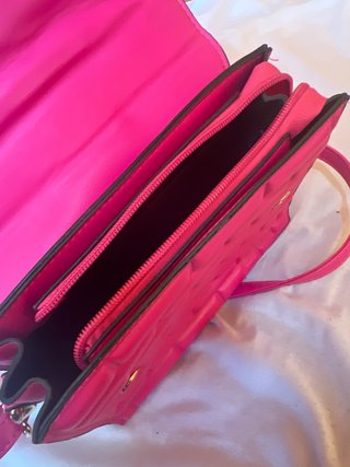 Bolso Zara Rosa Cocodrilo