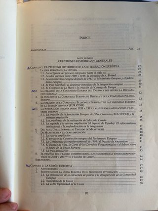 Instituciones y derecho de la Unión Europea