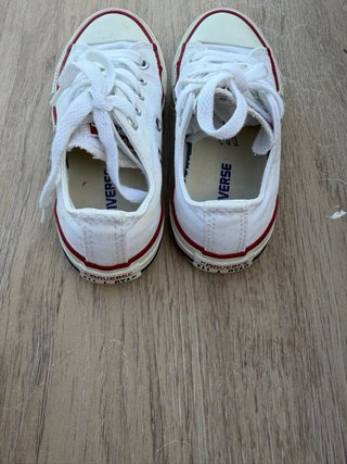 Converse All Star Blancas Talla 28