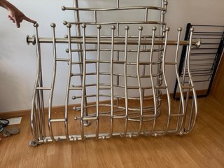 5 Rejas de acero inoxidable