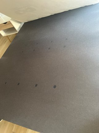 Cama Matrimonio Somier y Colchón Blanco