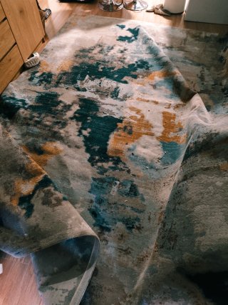 Alfombra Arty Mind 300x200cm Beige/Gris