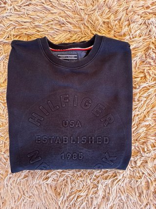 Sudadera Tommy Hilfiger Vintage Marrón