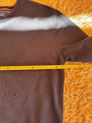 Sudadera Tommy Hilfiger Vintage Marrón