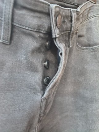 Pantalón vaquero negro chico