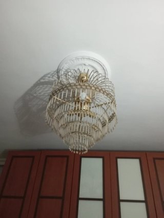Lampara de cristal de varosqui