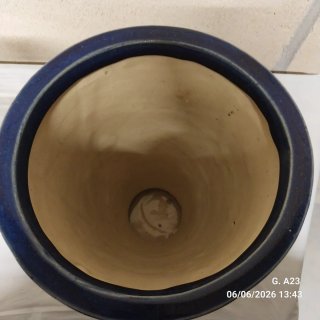 ¡¡10 AGOSTO!! ÚLTIMOS DÍAS!! Jarrón/macetero azul