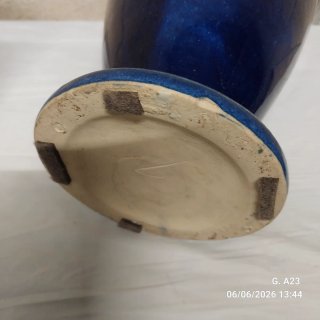 ¡¡10 AGOSTO!! ÚLTIMOS DÍAS!! Jarrón/macetero azul