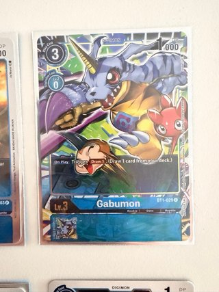 Lote 6 Cartas Digimon TCG Matt Gabumon Alt Art