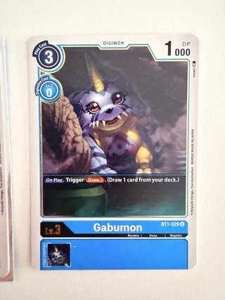 Lote 6 Cartas Digimon TCG Matt Gabumon Alt Art