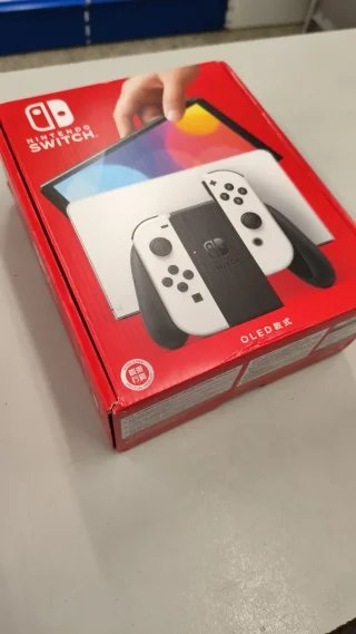 Nintendo Switch OLED Blanca