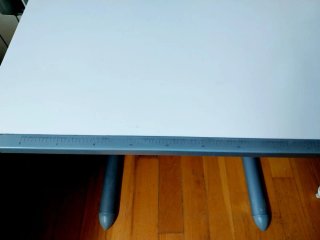 Mesa de dibujo inclinable gris y blanca oferta hoy