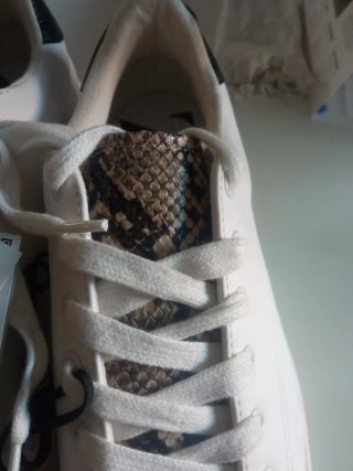 Zapatilla   Zara Mujer Talla 38 Blancas