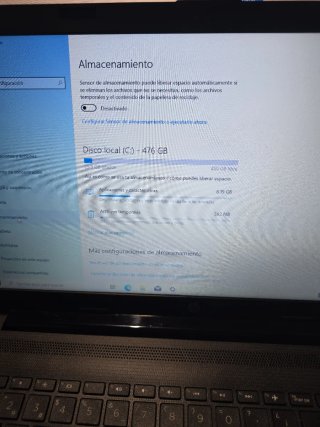 Portátil HP 15 8GB RAM + SSD 500GB Batería Nueva