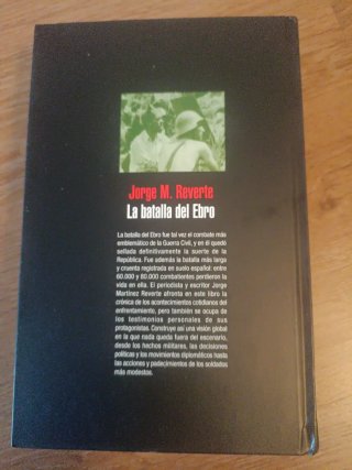 Libro la batalla del Ebro