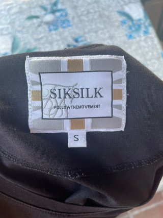 Camiseta SikSilk Negra Hombre