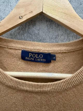 Suéter Polo Ralph Lauren Beige Mujer