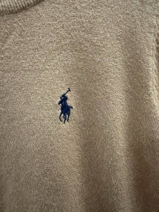 Suéter Polo Ralph Lauren Beige Mujer
