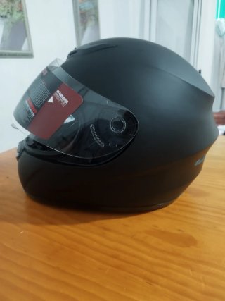 Casco Moto Integral Favoto Negro Mate talla L