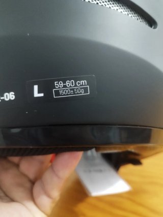 Casco Moto Integral Favoto Negro Mate talla L