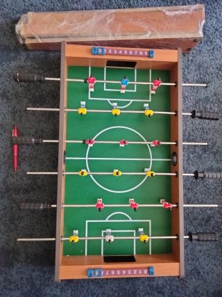 Futbolín de mesa