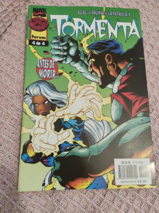 COMIC MINISERIE 4 N* TORMENTA