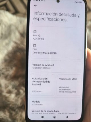 Xiaomi Redmi Note 10 128GB Gris