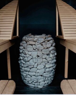 Calentador eléctrico HIVE de 12 kv para sauna