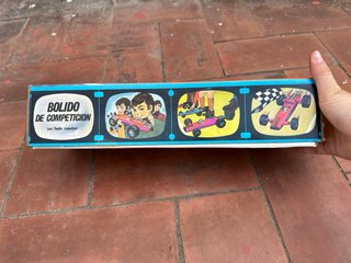 Bolido de Competicion con fuelle impulsor