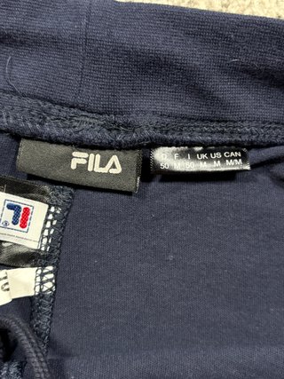 Fila short algodón azul marino M