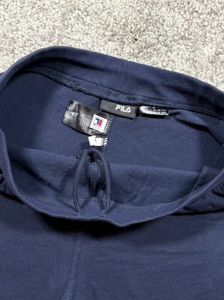 Fila short algodón azul marino M