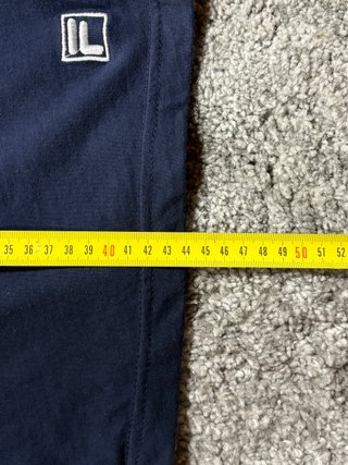 Fila short algodón azul marino M