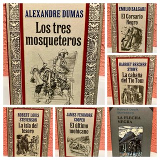 6 Libros Literatura Clásica de Aventuras