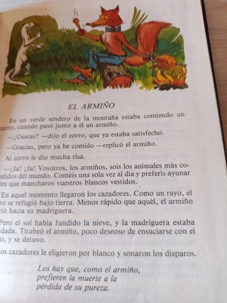 Libro antiguo fabulas