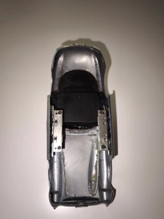 Carrocería mercedes escala 1/24 de plastico