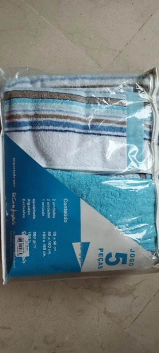 Juego de 5 toallas El Corte Inglés